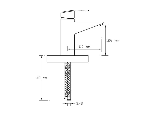 MİX YÜKSEK LAVABO BATARYASI