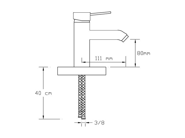 MİX YÜKSEK LAVABO BATARYASI