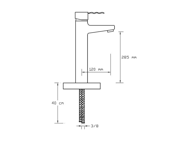 Long Type Basin Mixer