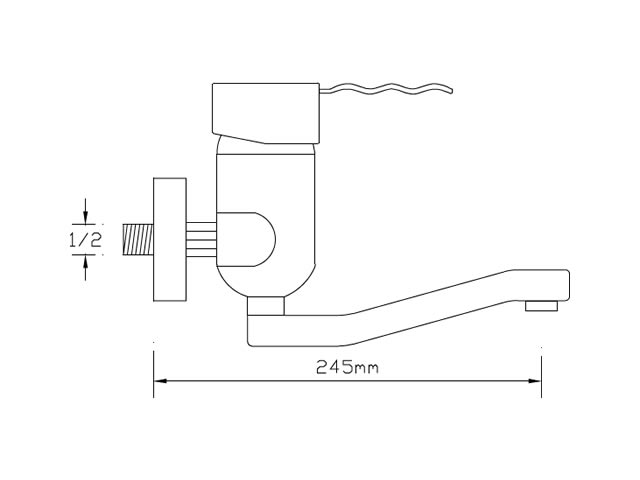 Sink Mixer Wall Mounted