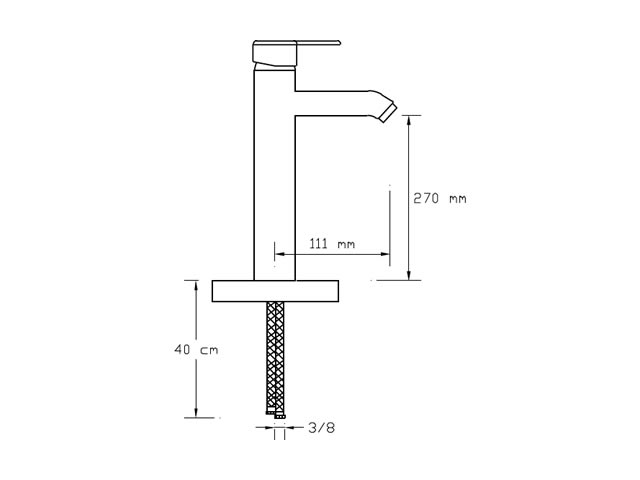 Long Type Basin Mixer