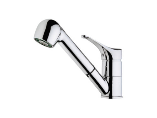 Sink Mixer With Pull-Out Spiral Spring Tap