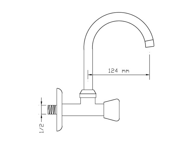 Single Wall Tap