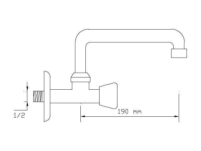 Single Wall Tap