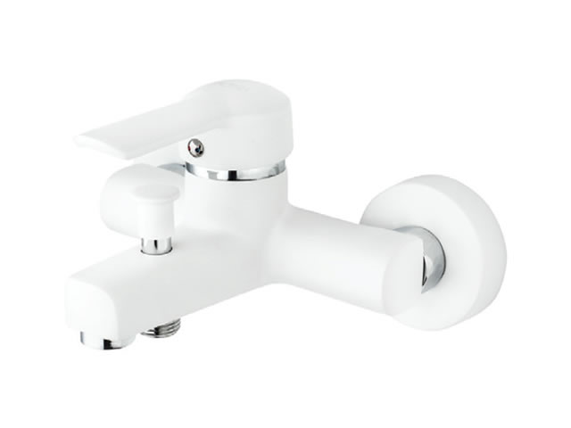 Bath Mixer (Matte White)